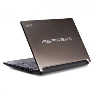 Netbook Acer Aspire One D255E-N55CQcc cu procesor Intel Atom Dual Core N550 1.5GHz, 2GB, 320GB, Linpus-Android, Brown, LU.SEU0C.030