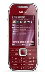 TELEFON MOBIL Nokia E75 Red, 60040