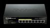 Desktop Switch D-Link w/ 4 PoE Ports- 8-Port 10000BaseTX Auto-Negot, DGS-1008P/E