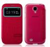Husa Telefon Samsung I9500 Galaxy S4 Stand View Red, Fvsas4Br