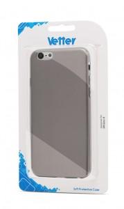Husa Vetter Soft Pro iPhone 6,  Crystal Series,  Black,  CSPCVTAPIP647D