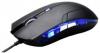 Mouse e-blue cobra black, 2400/1800/1200/600dpi, 3200fps, acceleratie