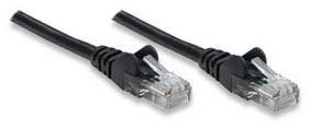 Network Cable Intellinet Cat5e, UTP RJ-45 Male, RJ-45 Male, Black, 320771