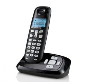 Telefon Dect Grundig D160A, ecran iluminat, Caller ID, agenda 80 numere, D160AGR