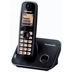 Telefon DECT Panasonic cu CallerID, Negru, KX-TG6611FXT