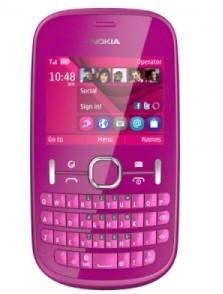 Telefon mobil Nokia Asha 201, Pink, 52225