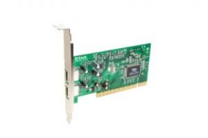 D-Link, Adaptor USB 2.0, 2 Port, PCI DUB-A2