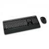 Kit tastatura si mouse microsoft desktop 3000, wireless, blue track,