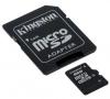 MicroSD Kingston 8GB + ADAPTOR SD, SDHC clasa 4, 8GBKINGSTON