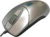 Mouse optic; 2but+1wheel U shape; ARGINTIU; Conectare: PS2