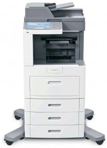 Multifunctional cu fax Lexmark A4, 53 ppm, timpul pana la prima pagina: 9.5 sec, 1200x1200dpi, memorie 256MB, d,LXLFB-X658dtfe