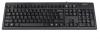 TASTATURA A4TECH, PS/2,  Comfort Round (taste rotunjite), Black, KR-83