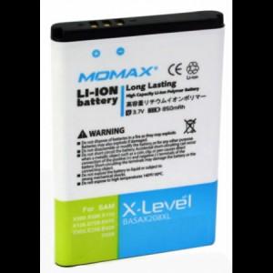 Acumulator Momax X-Level pentru Samsung Z230, X200, E250, X530, BASAX208XL