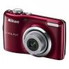 Aparat foto digital nikon coolpix l23, 10.1mp, red,