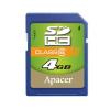 Sd card 2 gb apacer read: 6.0mb/sec,