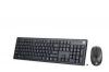 Tastatura si mouse wireless serioux noblesse 9600,