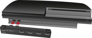 USB Hub SpeedLink XPAND 5 Port for PS3 (black), SL-4421-SBK-01