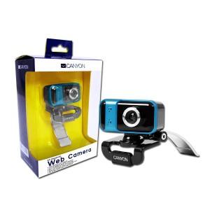 Web Camera CANYON CNR-WCAM920 (2Mpixel, 1/4", CMOS, USB 2.0) Black/Blue, CNR-WCAM920HD