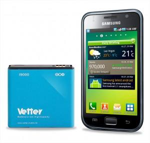 Acumulatori Vetter Pro pentru Samsung  Galaxy S I9000, 1800 mAh, BVTI9000HC