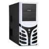 Carcasa Middletower Delux ATX MG453, 500W, Argintiu-Negru