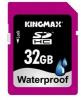 CARD KINGMAX SDHC 32GB SECURE DIGITAL CARD, CLASS 10 WATERPROFF, KM32GSDHC10W