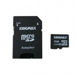 Card memorie Micro-SD 8GB Kingmax,KM-MICRO-SD6/8G, PIP SDHC Class 6