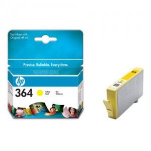 Cartus HP 364 Yellow Ink Cartridge with Vivera Ink 300 pag, CB320EE