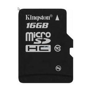 Kingston microSDHC 4GB Class10 Flash Card Single Pack SDC10/4GBSP