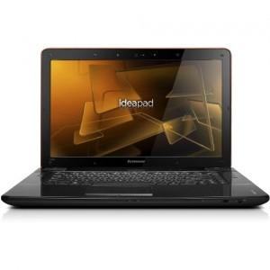 Laptop Lenovo IdeaPad Y560A cu procesor Intel CoreTM i5-460M 2.53GHz, 4GB, 500GB, ATI Radeon HD5730 1GB, FreeDOS, Negru