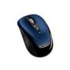 Mouse Microsoft Wireless Mobile Mouse 3000,  4 Buttons,  USB,  Blue, 6BA-00040