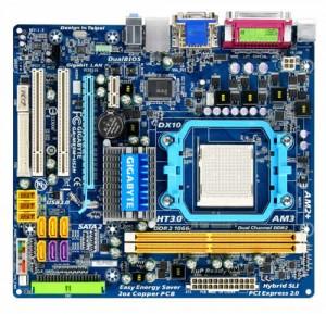 Placa de baza MB M85M-US2H AM2 NV Geforce 8200 mATX VGA 2*PCI+1*PCI-Ex1 2*DDR2 6*SATA2 1*PATA RAID 1*GbLAN 6ChAUDIO DUAL BIOS GIGABYTE