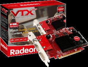 Placa Video VTX3D ATI Radeon HD 6570 PCIE 1GB DDR3 DVB-T, VX6570 1GBK3-HQ