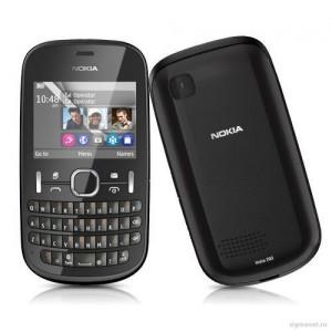 Telefon mobil Nokia 200 Asha Dual Sim Graphite, NOK200GSMGR