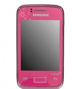 Telefon mobil S6102 Galaxy Y Duos Romantic Pink La Fleur, SAMS6102pnk