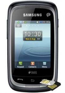 Telefon mobil Samsung Champ Neo Duos C3262, Black, 69563