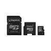 Card memorie Kingston 32GB microSDHC Class 4 w/2 Adapters