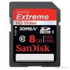 Card memorie SanDisk 8GB Extreme SDHC, SDSDX-008G-X46