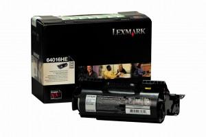 Cartus Laser Lexmark OptraT640/ T642/ T644 64016HE 21K High Yield Return Program Print Cartridge