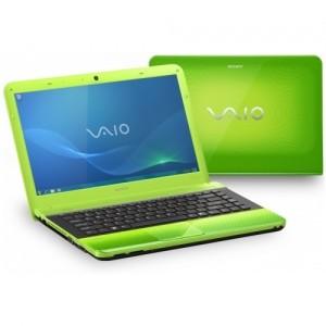 Laptop Sony Vaio VPC-EA4S1E/G cu procesor Intel CoreTM i3-380M 2.53GHz, 4GB, 320GB, ATI Radeon HD5470 512MB, Microsoft Windows 7 Home Premium, Verde