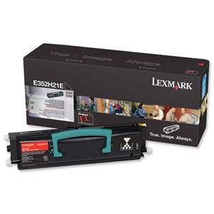 Lexmark toner pentru E35X 9K Return Program Toner Cartridge - 9,000 pages, 0E352H11E