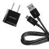 Samsung travel charger, black, detachable cable, 2 amperi,