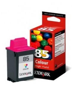 Cartus Lexmark 85 Color high capacity Z11, Colour Jetprinter 3200, 5000, 5700, 5770, 7000, 720, 12A1985E