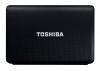 Laptop Toshiba Satellite C660-115 cu procesor Intel Pentium Dual Core T4500 2.3GHz, 3 GB, 320 GB-5400 rpm, Intel Graphics Media Accelerator 4500M, Genuine Windows 7 Home Premium 64-bit, Negru,  PSC0LE-00500TG5