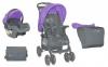 Set 2 in 1 carucior foxy bertoni,  culoare grey &