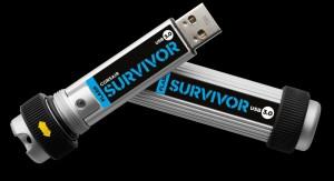 Stick memorie USB Corsair Survivor 8GB USB 3.0 CMFSV3-8GB, FSCORSSV38GB