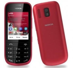 Telefon mobil Nokia Asha 202, Dual Sim, Red, 56589