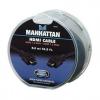 Cablu HDMI Male to Male Manhattan, Shielded, Black-Gray, 5 m, 391535