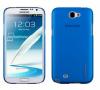 Husa Samsung Galaxy Note 2 N7100 Clear Touch Blue Ultra Slim, CHUTSANOTE2TB