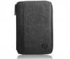Prestigio Universal leather case black with zip closure and stand, PTCL0107A_BK