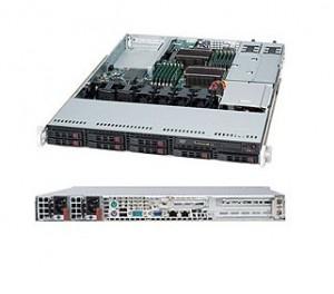 Server Supermicro SYS-1026T-6RFT+, 1U Rackmountable, Dual 1366-pin LGA Sockets, 1026T-6RFT+